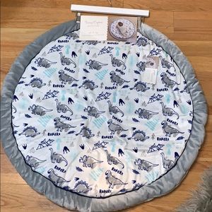 Dinosaur print playmat